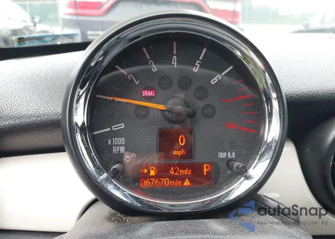 2015 Mini Coupe Cooper z USA, uszkodzony, nr VIN WMWSX1C56FT508107